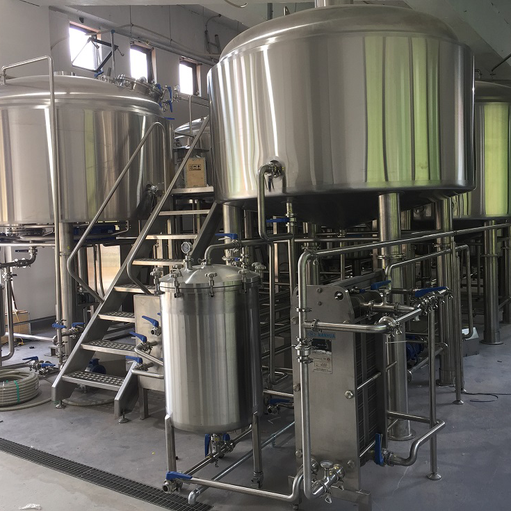 2000L 3000L 4-Vessel Beer Brewery System - CARRY Brewtech