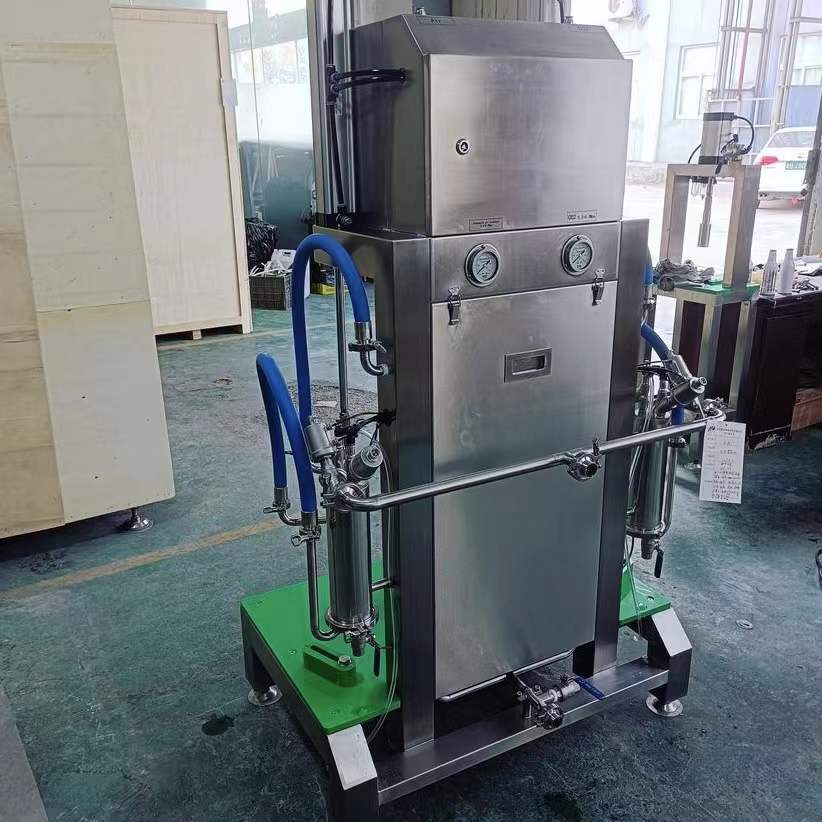 Double Head Semiautomatic Keg Filler beer keg filling machine, semi