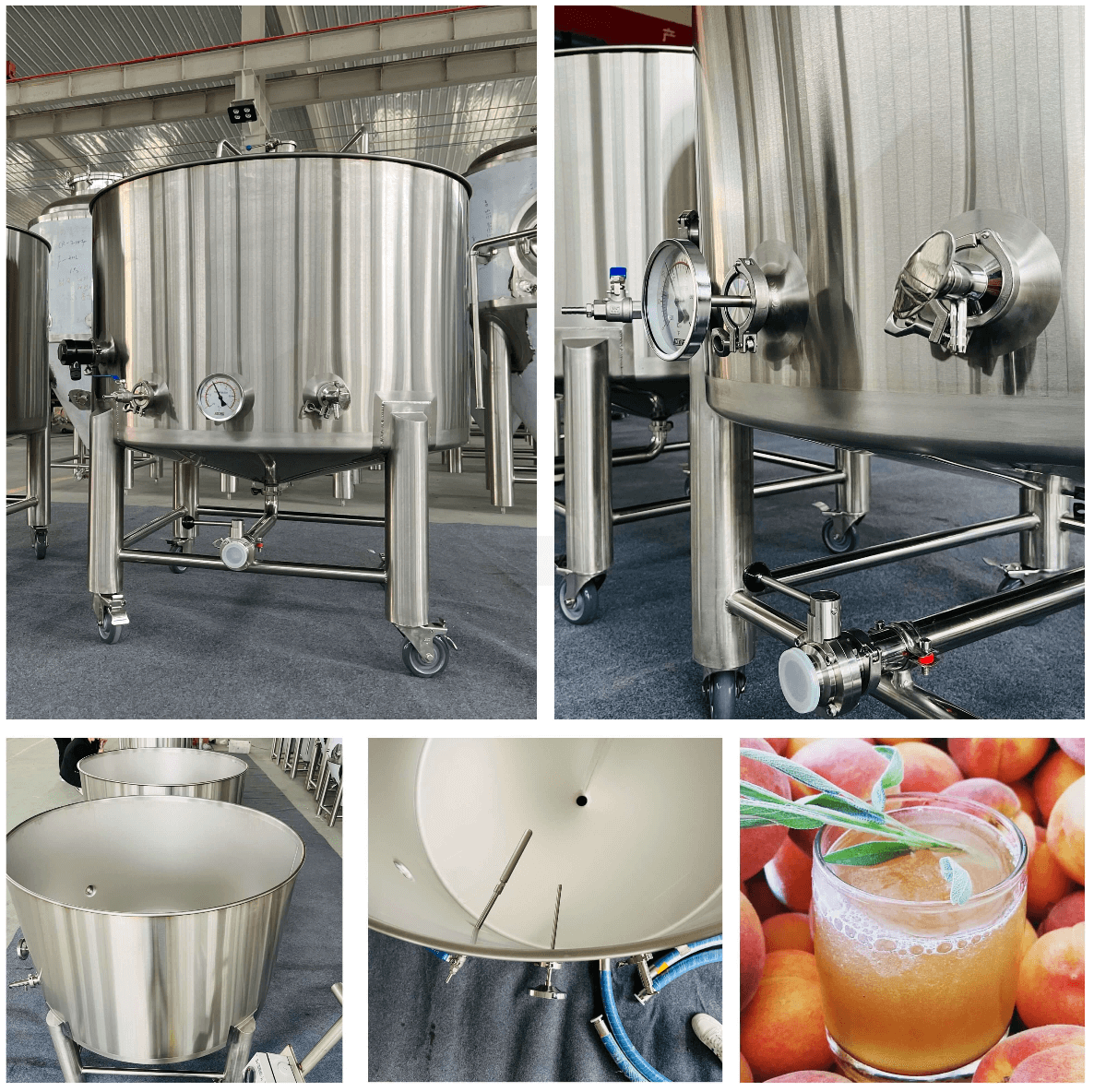 2000L Kombucha Commercial Brewing Equipment